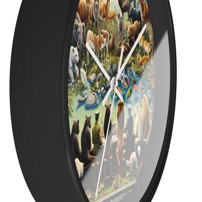 "United Wildlife: Guardians of Gaia" - The Alien Wall Clock