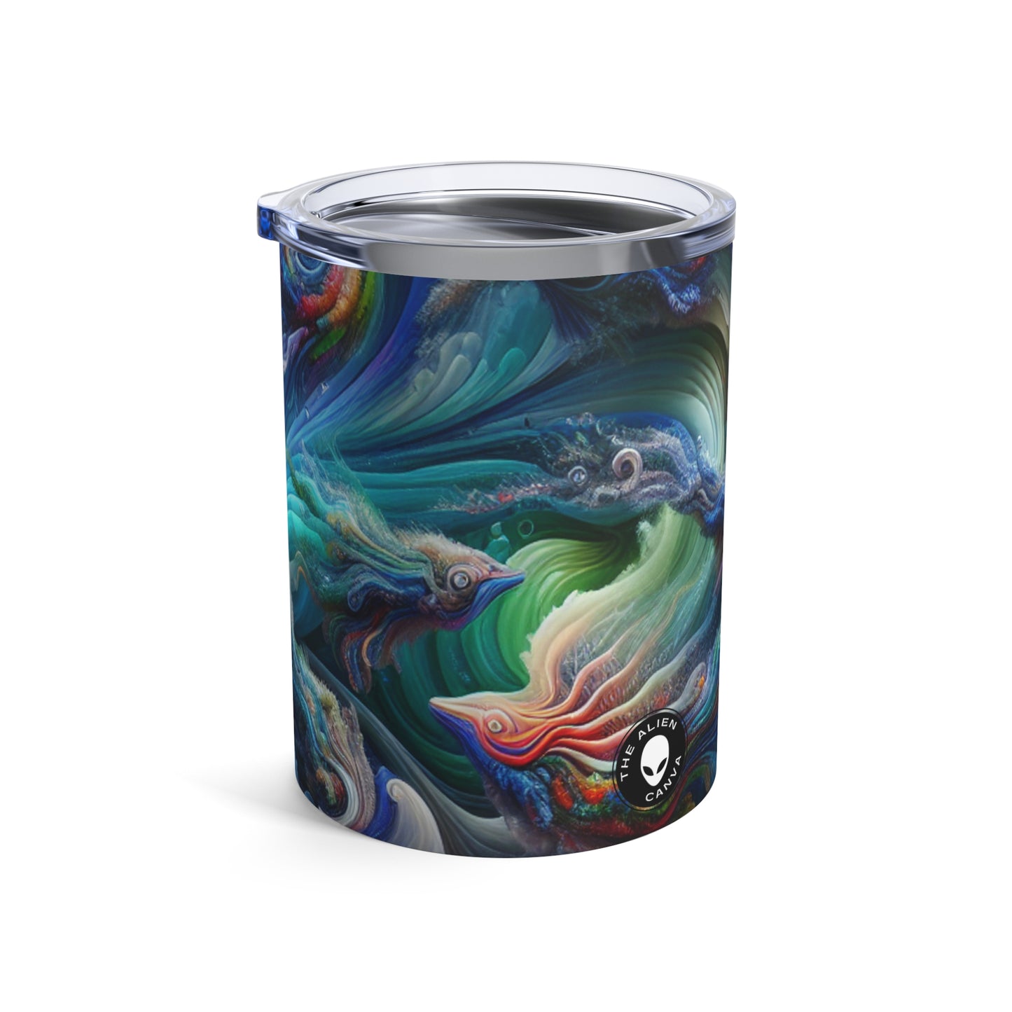 "Psychedelic Underwater Wonderland" - The Alien Tumbler 10oz