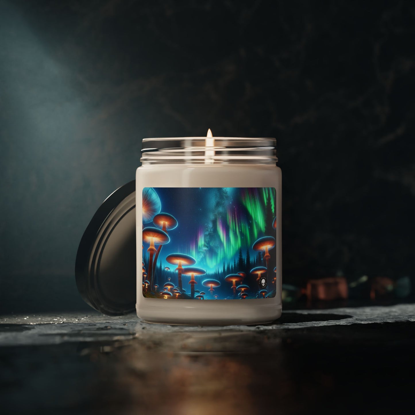 "Enchanted Mushroom Forest" - The Alien Scented Soy Candle 9oz