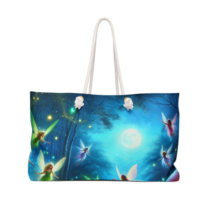 "Fairy Dance in the Glowing Forest" - The Alien Weekender Bag