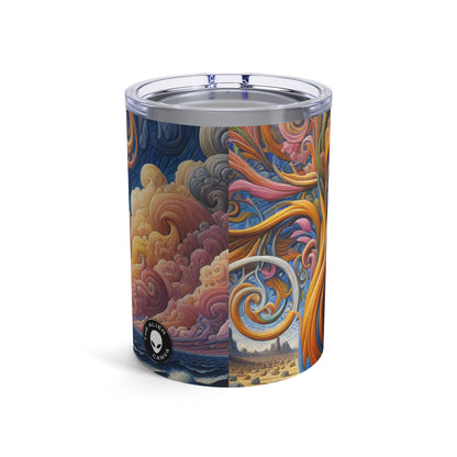 "Oasis Illusion: Una experiencia hiperrealista inmersiva" - The Alien Tumbler 10oz Hyperrealism