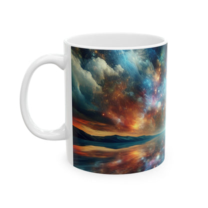 Galactic Reflections - Tasse en céramique Alien 11 oz