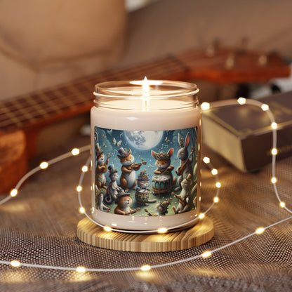 "Moonlit Melodies in the Enchanted Forest" - The Alien Scented Soy Candle 9oz