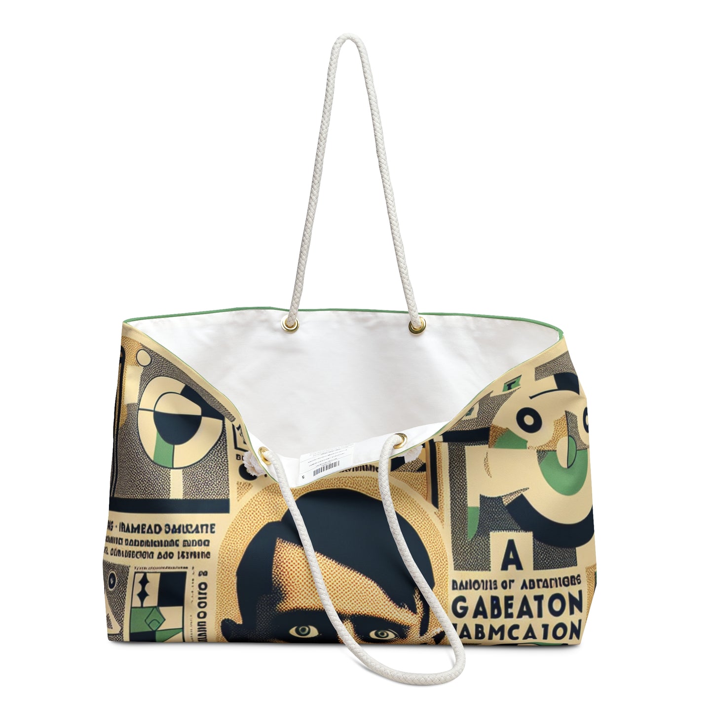 "Cacofonía de la locura mundana: un collage dadaísta" - The Alien Weekender Bag Dadaísmo