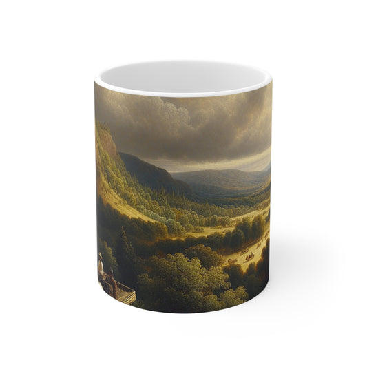 Trésors du quotidien : Révéler la beauté artistique des objets banals - La tasse en céramique Alien 11oz Réalisme