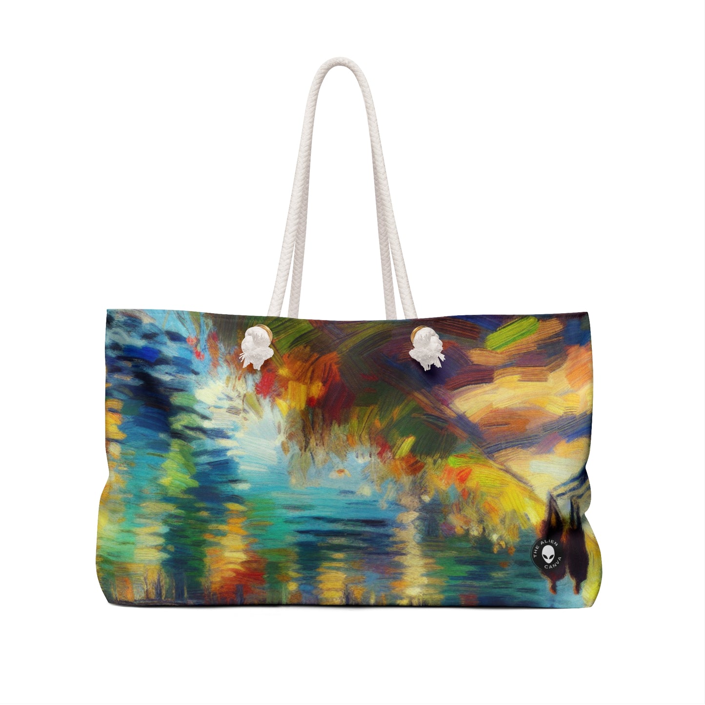 "Sunny Market Delight" - The Alien Weekender Bag Impressionism