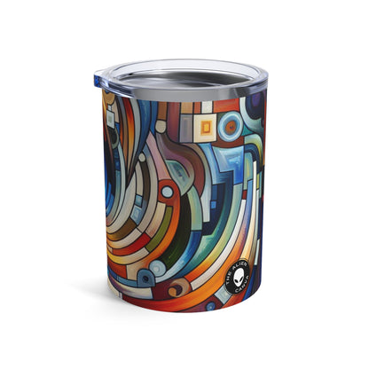 « Harmony in Motion : A Kinetic Exploration » - The Alien Tumbler 10oz Kinetic Art