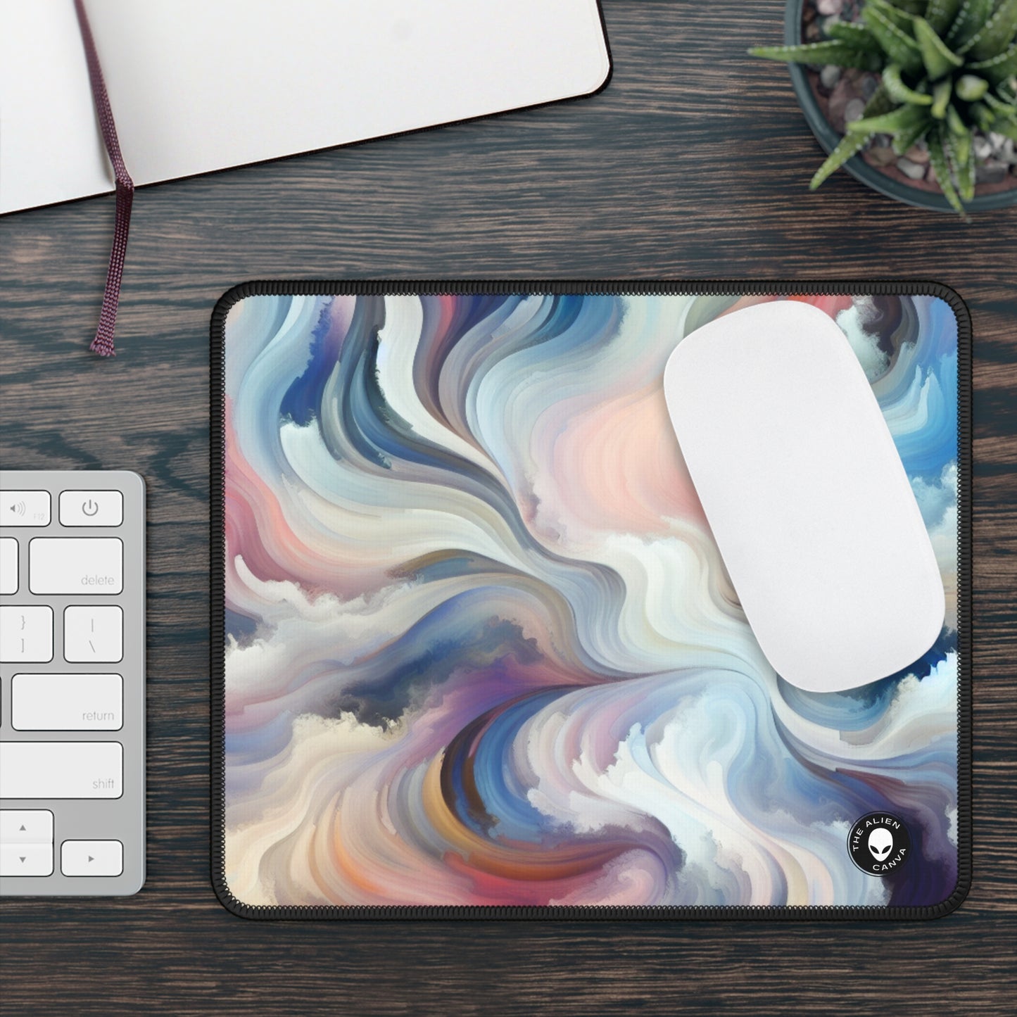 "Armonía en la naturaleza: una abstracción lírica" ​​- The Alien Gaming Mouse Pad Lyrical Abstracción