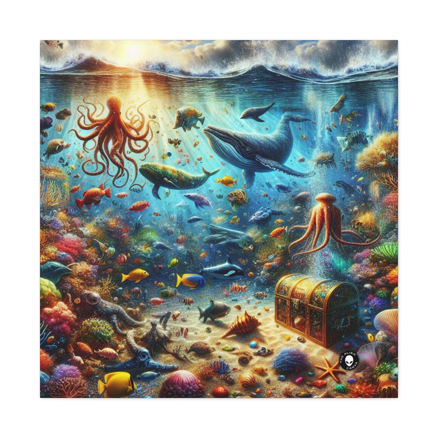 "Underwater Wonderland" - The Alien Canva