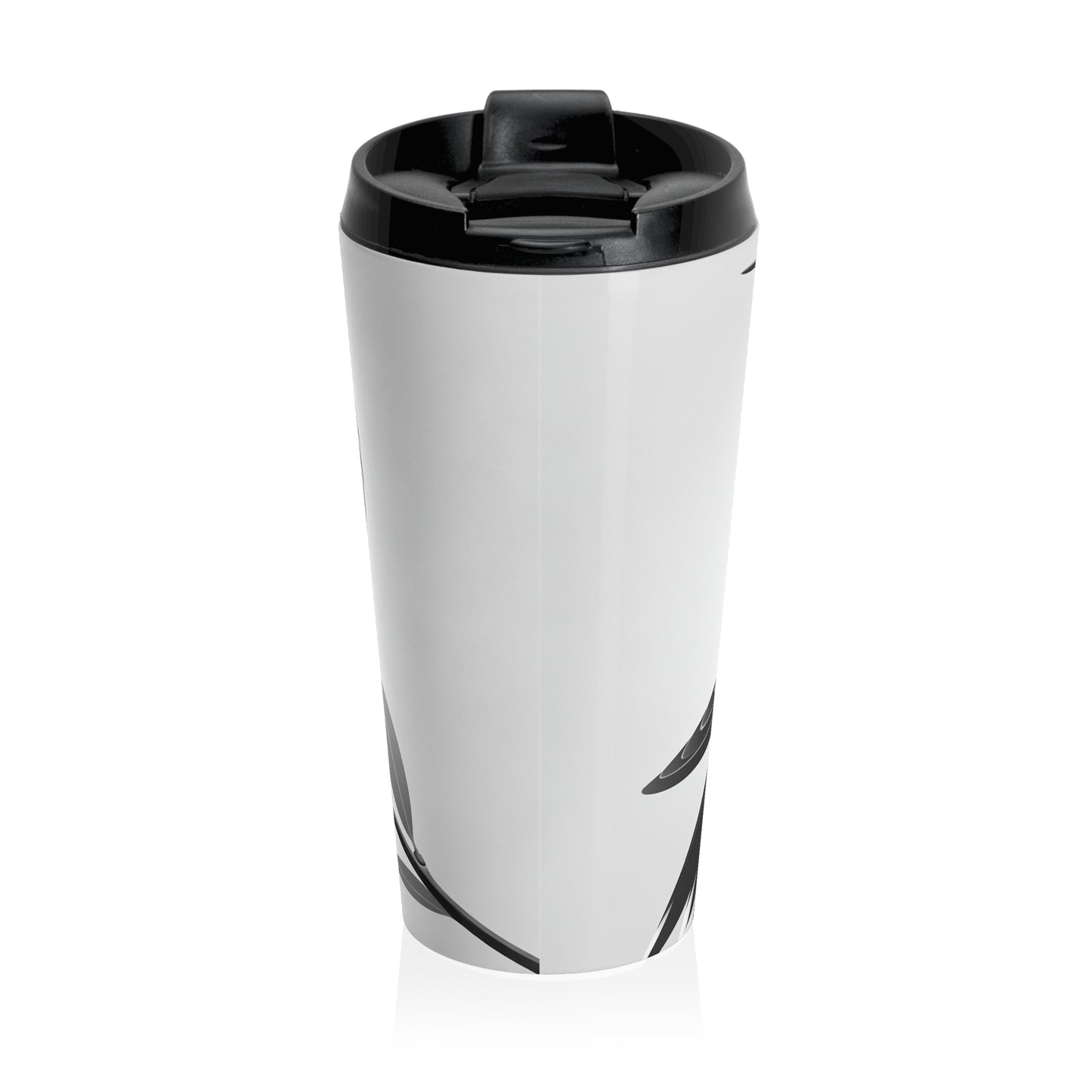 "A Melodic Moment" - The Alien Stainless Steel Travel Mug Minimalism Style