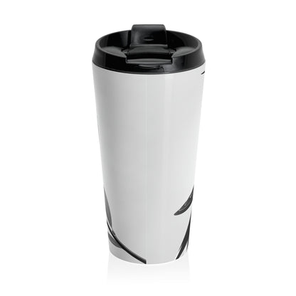 "A Melodic Moment" - The Alien Stainless Steel Travel Mug Minimalism Style