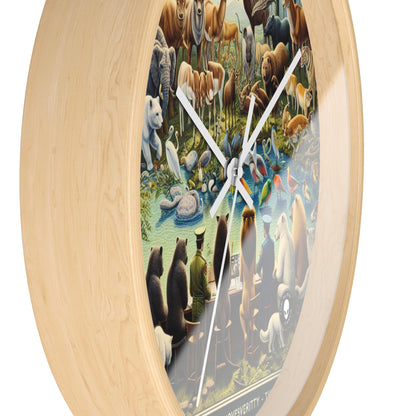 "United Wildlife: Guardians of Gaia" - The Alien Wall Clock