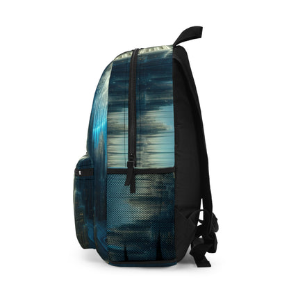 "Nighttime Cityscape Melt" - The Alien Backpack