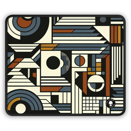 "Urban Elegance: A Concrete Art Exploration" - The Alien Gaming Mouse Pad Concrete Art