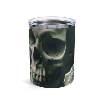 « Lingering Decay » - Le style de peinture Vanitas Alien Tumbler 10oz