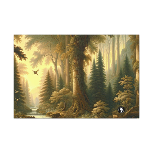 "Tranquil Forest Glen" - L'Alien Canva