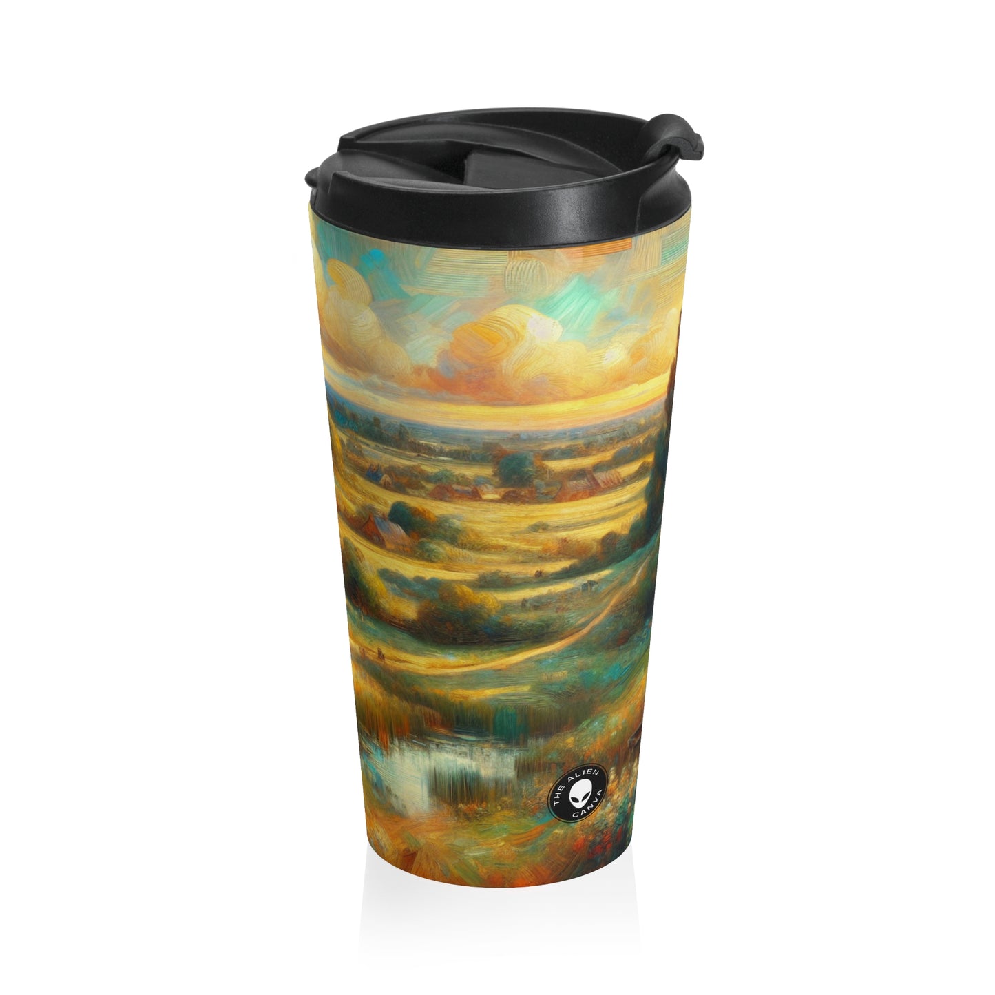 "Fairy Forest Twilight" - The Alien Stainless Steel Travel Mug Neoromanticism