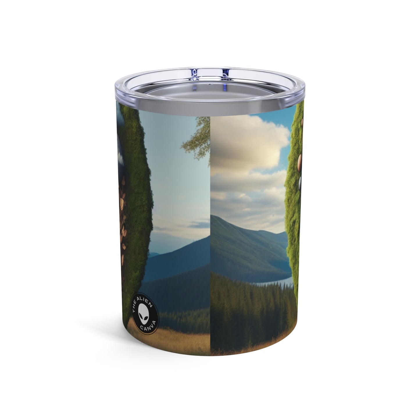 "Sahara Sands : Installation d'art aérien de la Terre" - The Alien Tumbler 10oz Earth Art