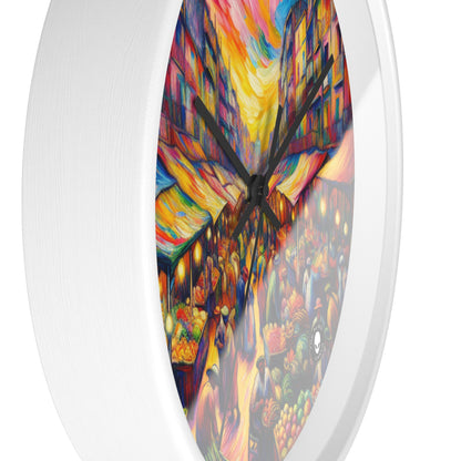 "Jungle Fauvism" - The Alien Wall Clock Fauvism