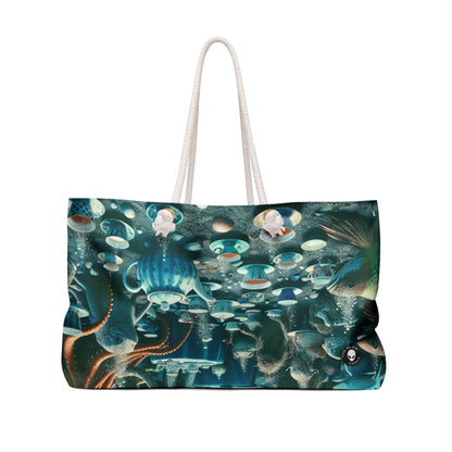 "Tea Time in the Deep Blue Sea" - The Alien Weekender Bag