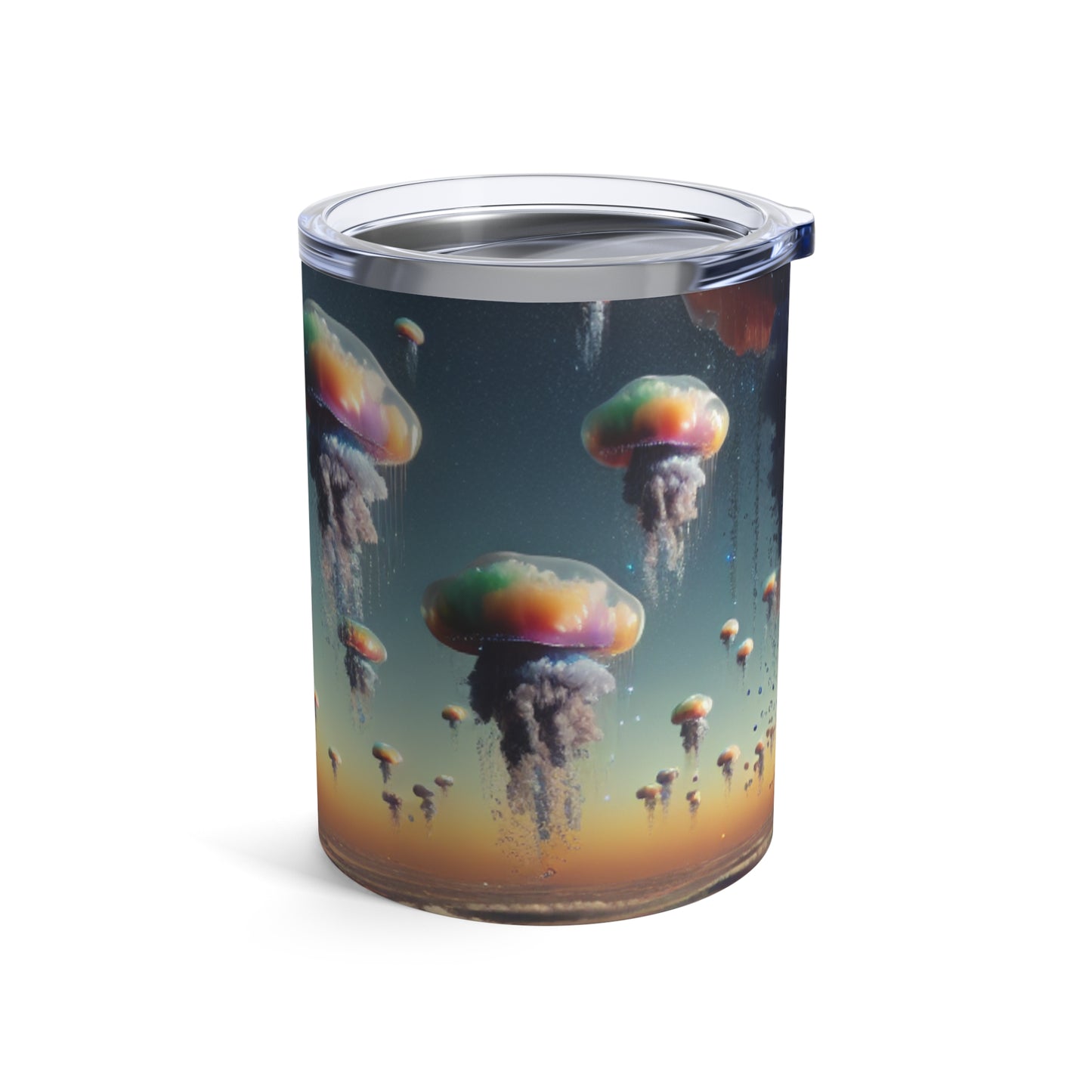 "Jellyfish Sky: A Surreal World" - The Alien Tumbler 10oz