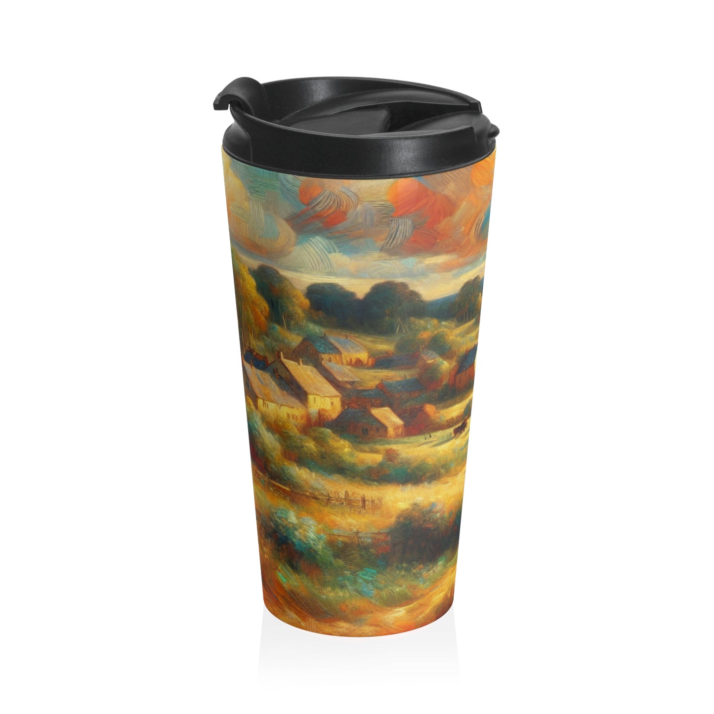 "Fairy Forest Twilight" - The Alien Stainless Steel Travel Mug Neoromanticism