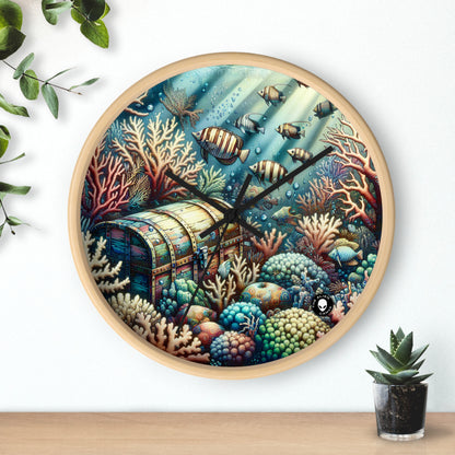 "Underwater Wonderland" - The Alien Wall Clock