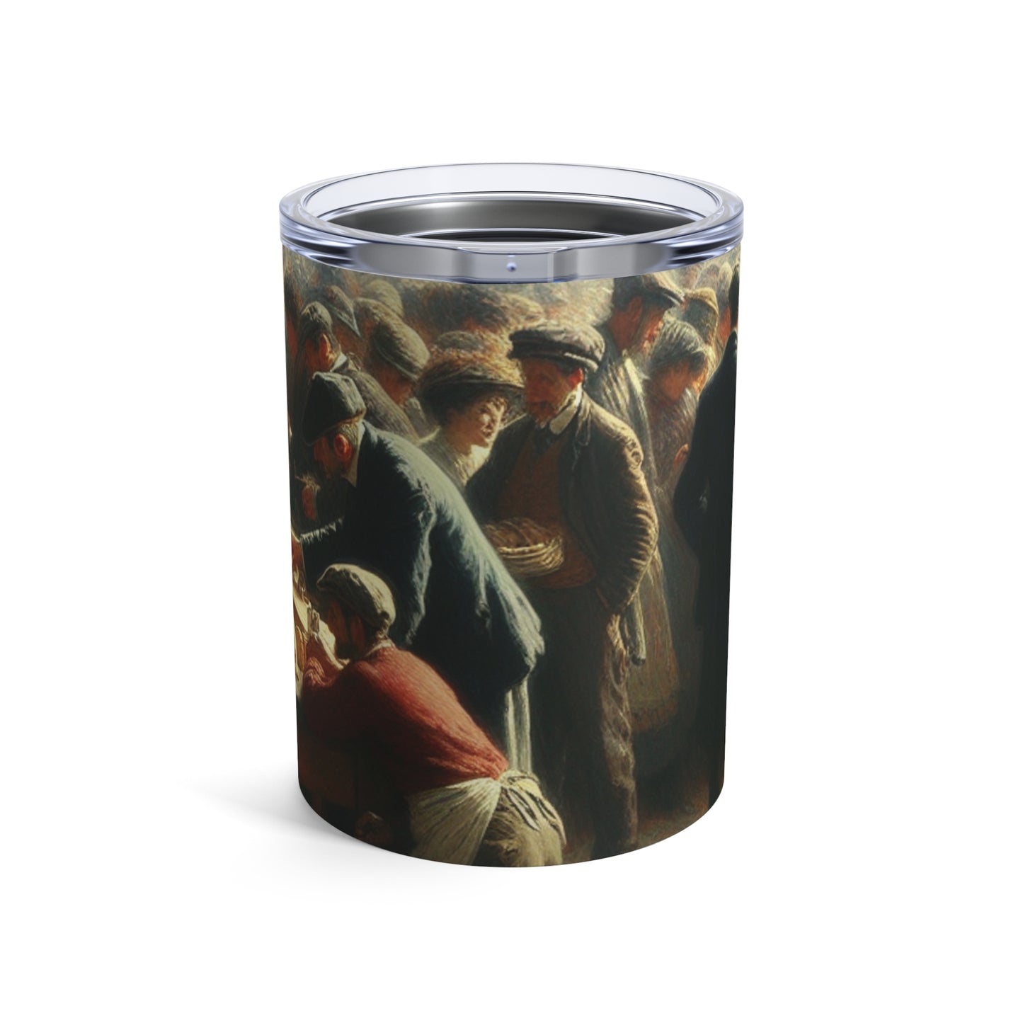 Title: "Conversations for Change" - The Alien Tumbler 10oz Social Realism