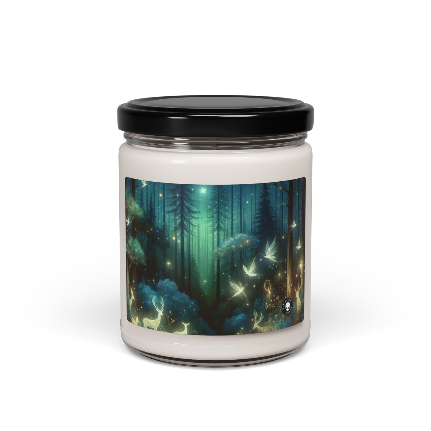 "Enchanted Night in the Whispering Woods" - The Alien Scented Soy Candle 9oz