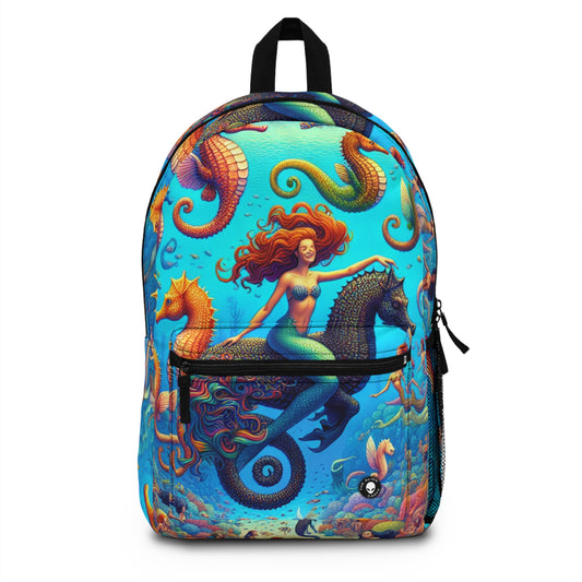 "Seahorse Serenade: A Magical Underwater Journey" - The Alien Backpack