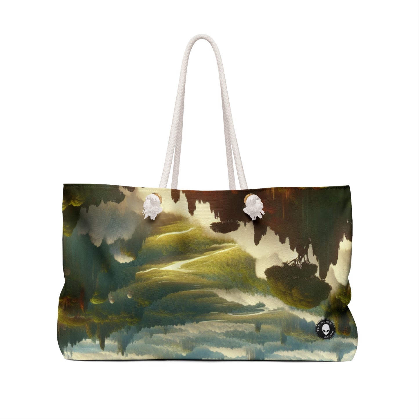 "Island Sky: A Surreal Ecosystem" - The Alien Weekender Bag