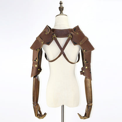 Steampunk shawl vest