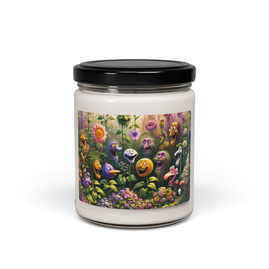 "Le jardin parlant" - Bougie parfumée au soja Alien 9oz