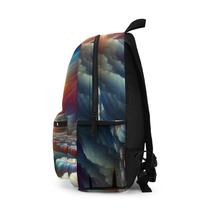 "Rainbow Sky, Moonlit Flowers" - The Alien Backpack