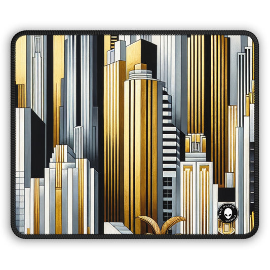 "Artistic Deco Dreamscape" - The Alien Gaming Mouse Pad Art Deco