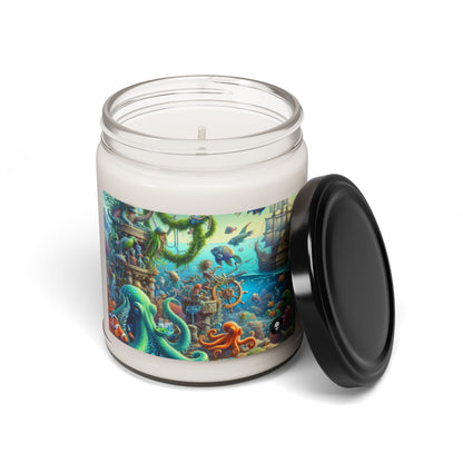 Bougie parfumée au soja « Underwater Fiesta » Alien 9oz