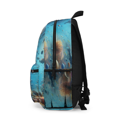 "Glimmering Reef: A Colorful Underwater Wonderland" - The Alien Backpack