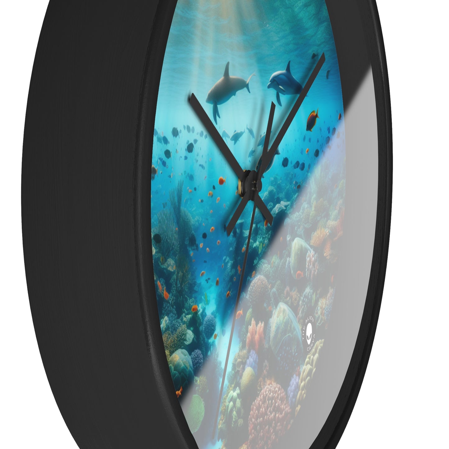 "Underwater Symphony" - The Alien Wall Clock