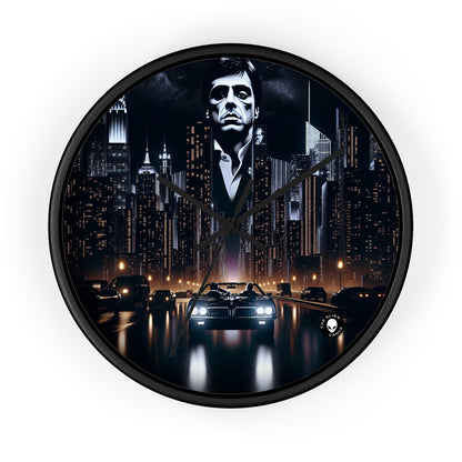 "The World is Mine: A City Drive" - The Alien Wall Clock