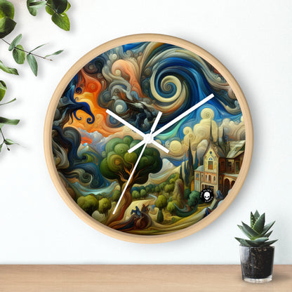 "Fusión de estética: exploración de estilos artísticos en armonía" - The Alien Wall Clock Stules