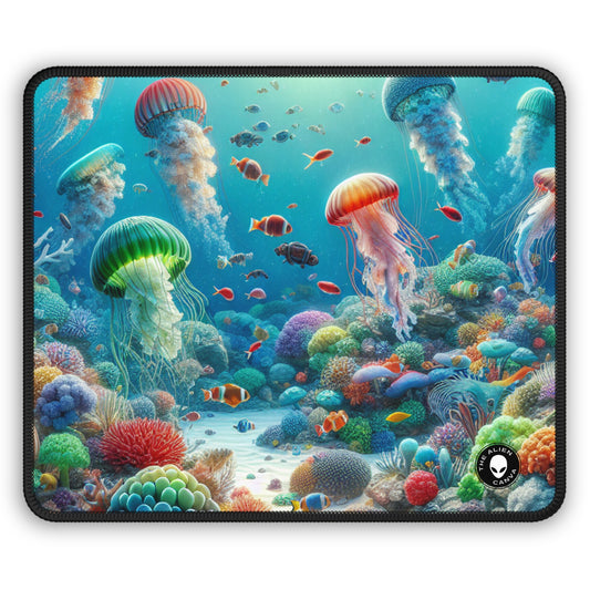 "Jellyfish Fantasy" - Le tapis de souris de jeu Alien