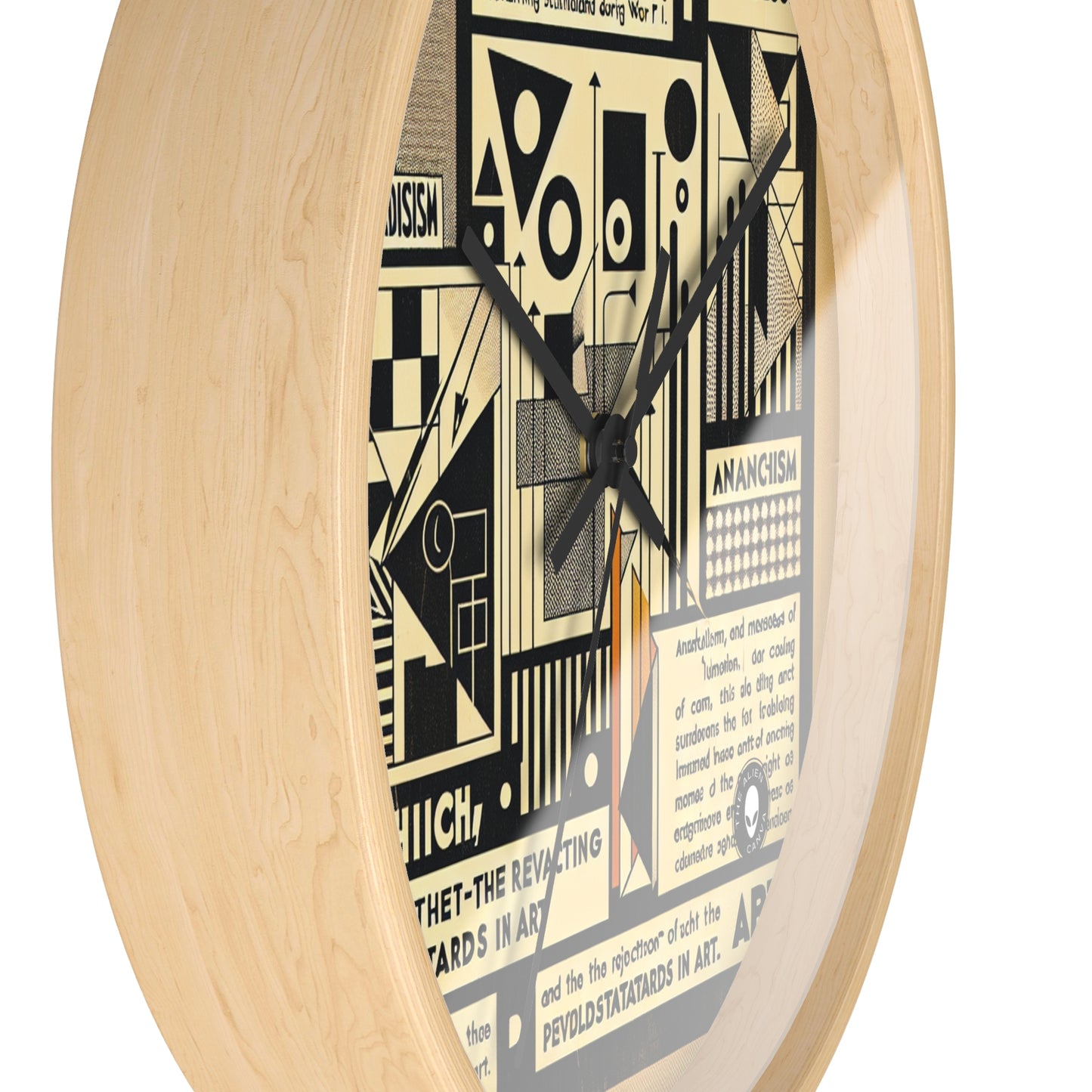 "Dadaist Dreamscape: A Surreal Digital Collage Ensemble" - The Alien Wall Clock Dadaism