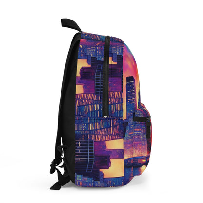 Hidden Oasis: A Spontaneous Impressionism Masterpiece in Vibrant Hues - The Alien Backpack Impressionism