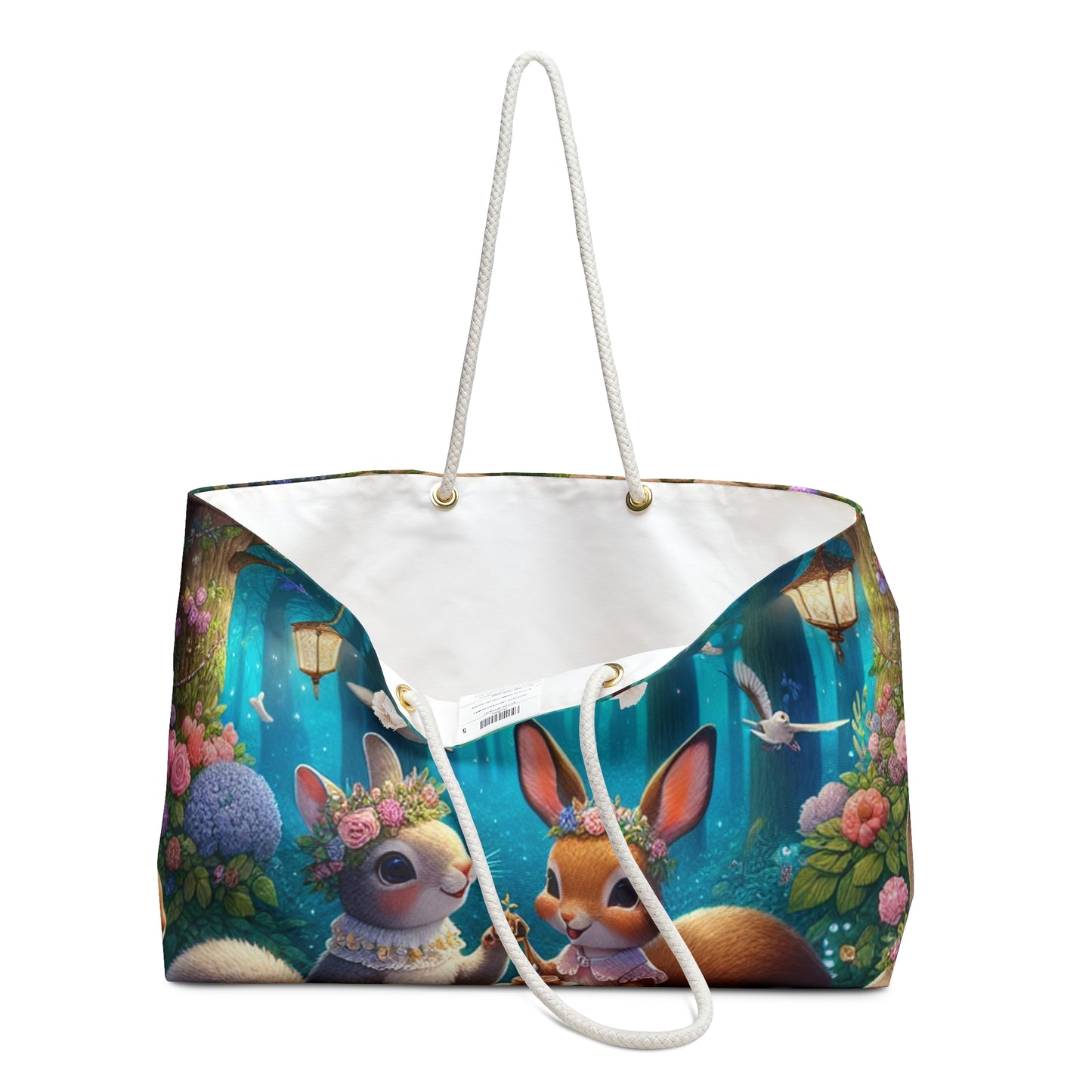 "Enchanted Tea Party in the Woodland Glade" - The Alien Weekender Bag