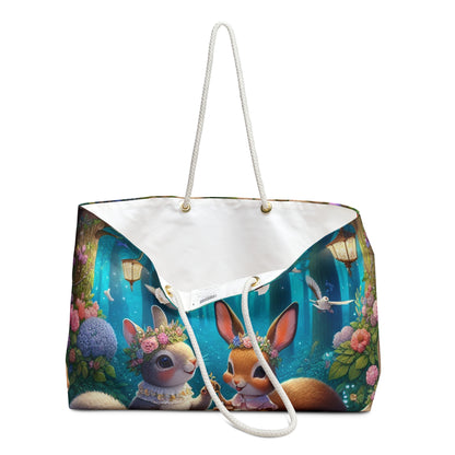 "Enchanted Tea Party in the Woodland Glade" - The Alien Weekender Bag