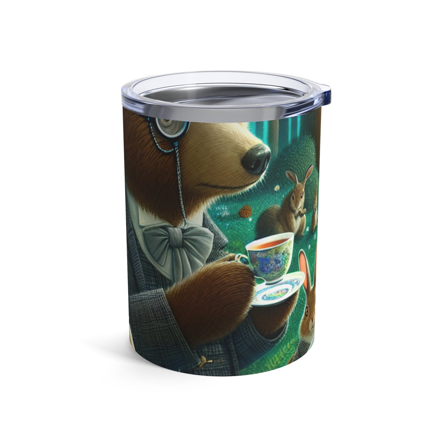 "Enchanted Moonlit Tea Party in the Forest" - The Alien Tumbler 10oz