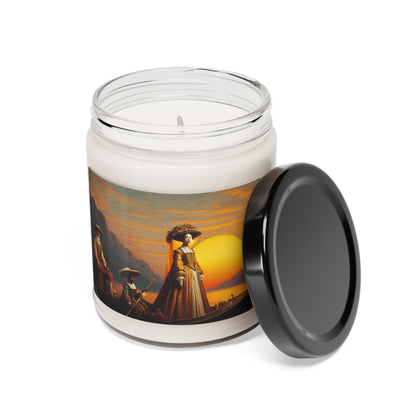 "Golden Twilight in the Italian Gondola" - The Alien Scented Soy Candle 9oz Renaissance Art Style