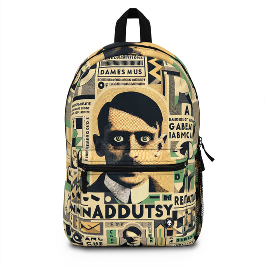 "Cacophony of Mundane Madness: A Dadaist Collage" - The Alien Backpack Dadaism