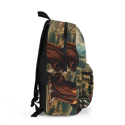 "Minerva Over the Renaissance Battlefield" - The Alien Backpack