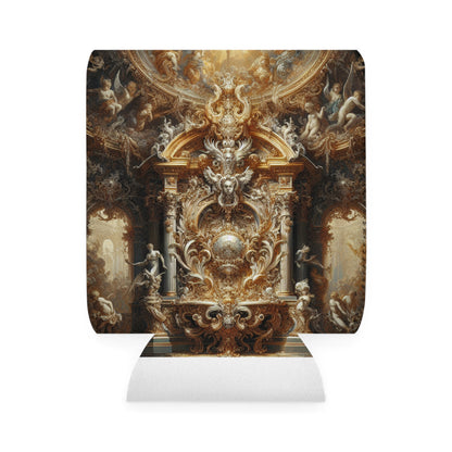 "Baroque Banquet: A Feast of Opulence" - The Alien Can Cooler Sleeve Baroque